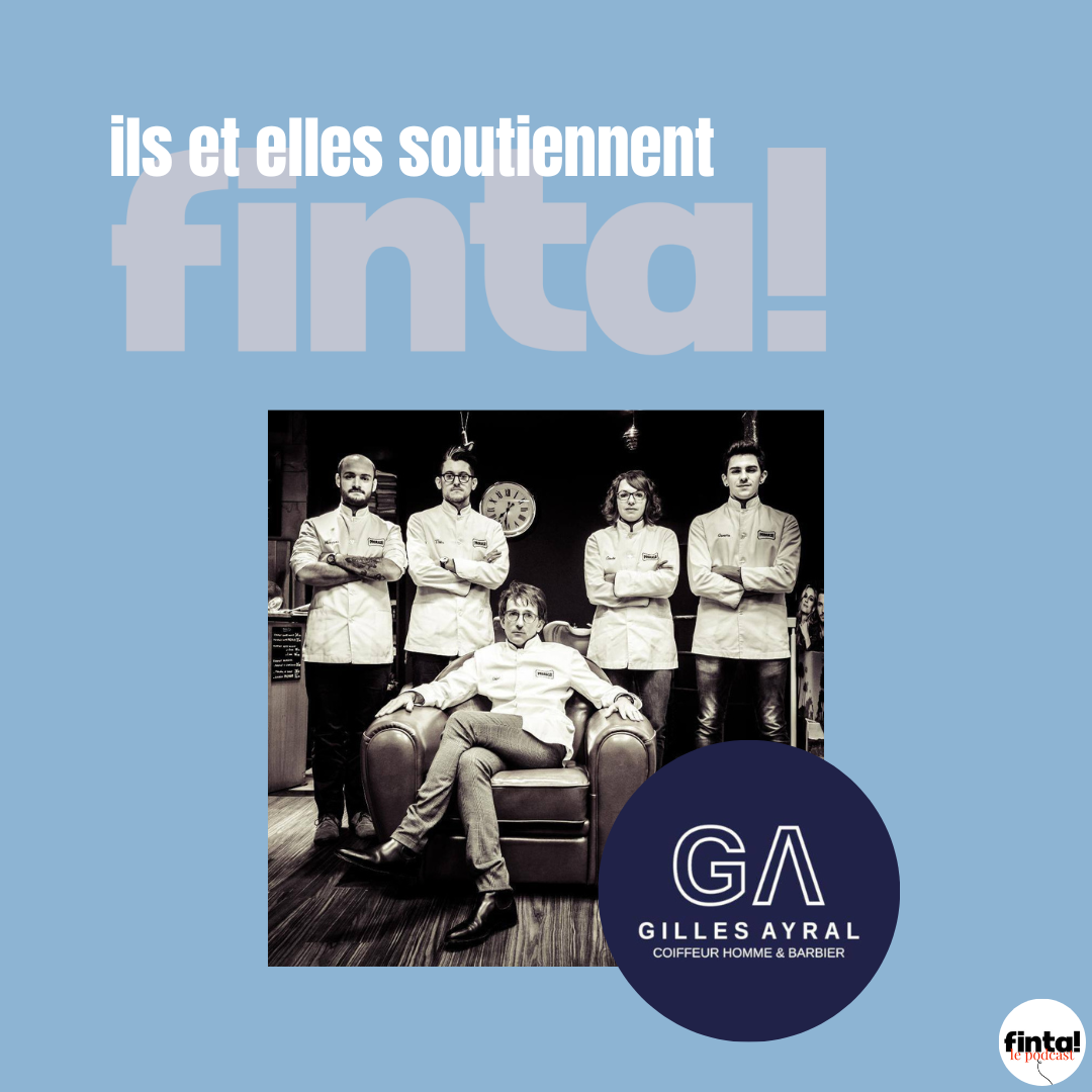 You are currently viewing #Sponsor Le coiffeur et barbier Gilles Ayral soutient Finta!